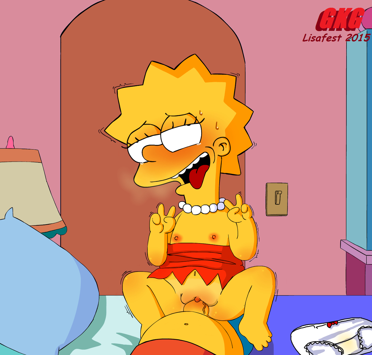 Gkg Lisa Simpson Page Imhentai