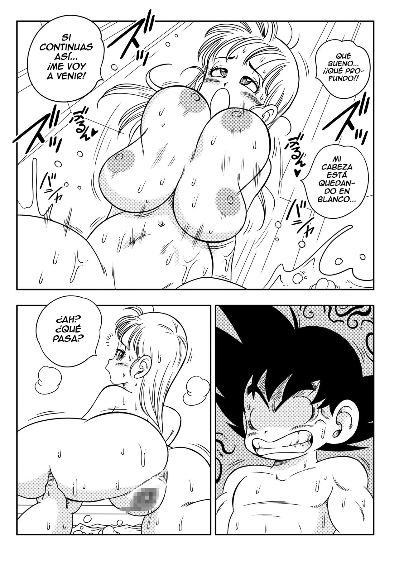 YamamotoDoujin Bulma X Goku Sexo en el baño Page 17 IMHentai