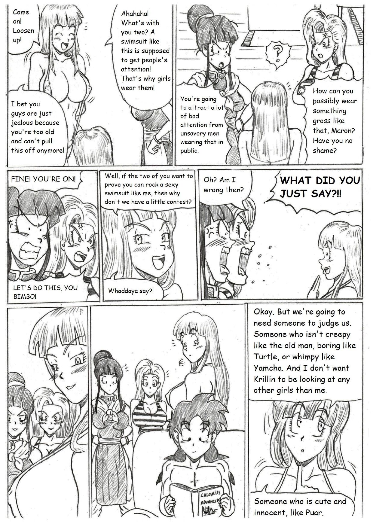 Dragon Ball NTR 8 - Bikini Contest page 3 full