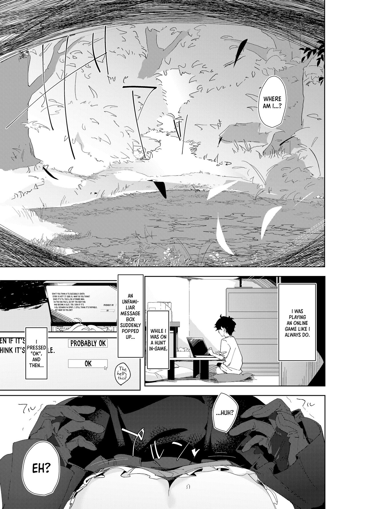 TS Neko Succubus-san wa Sakusei Nante Shitakunai! - The TS Cat Succubus Doesn't Want to Extract Semen! page 3 full