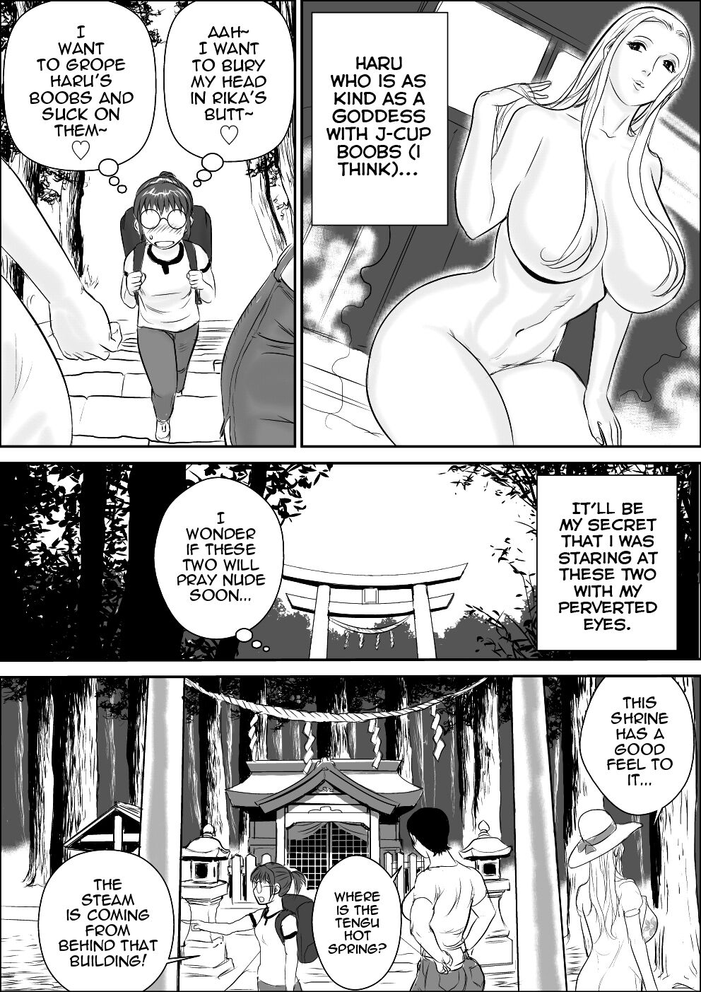 Tengu-sama no Kamikakushi - Being Spirted Away by Tengus page 8 full