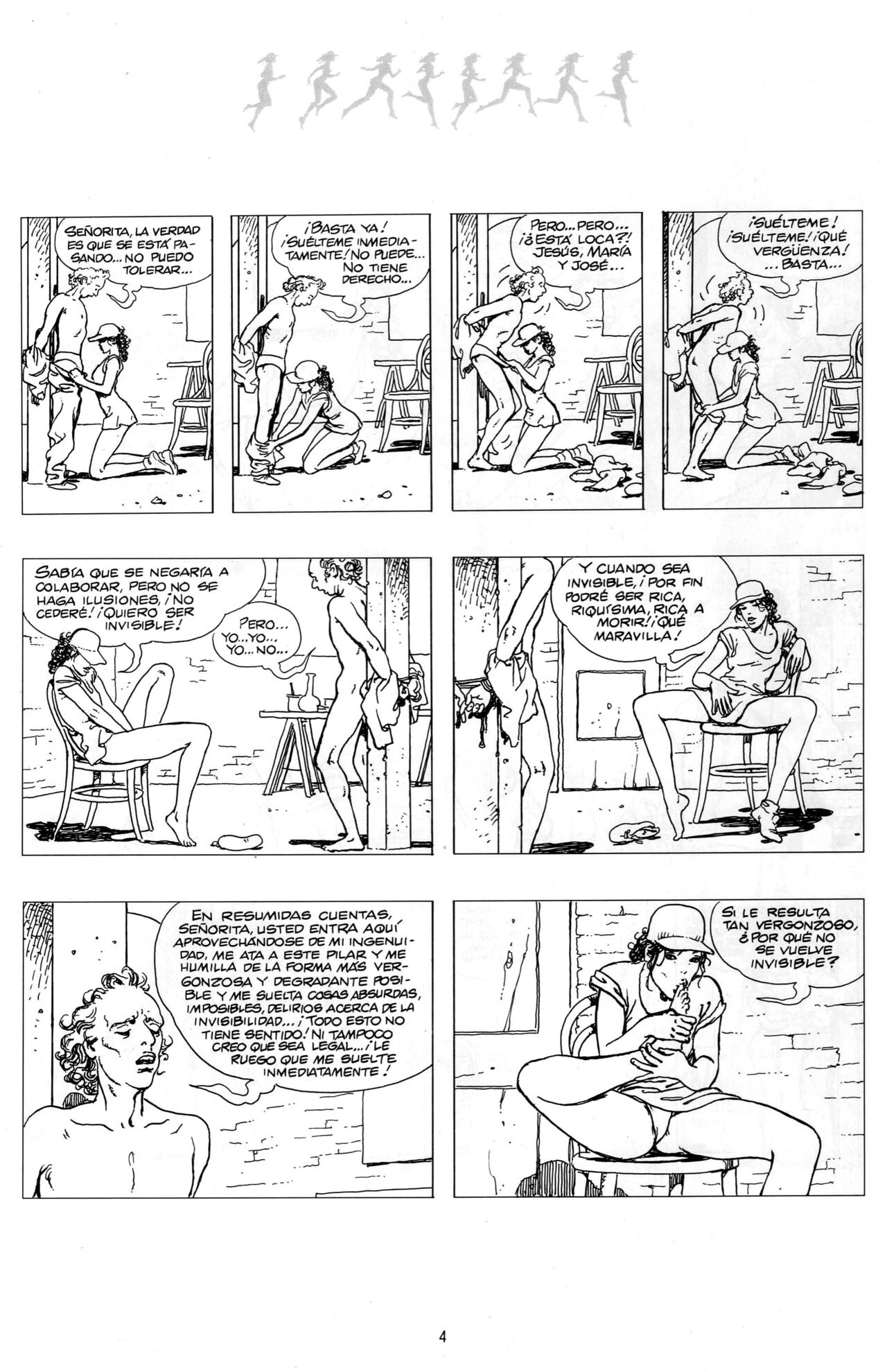 El perfume del invisible y Desnuda por la ciudad #2 page 6 full