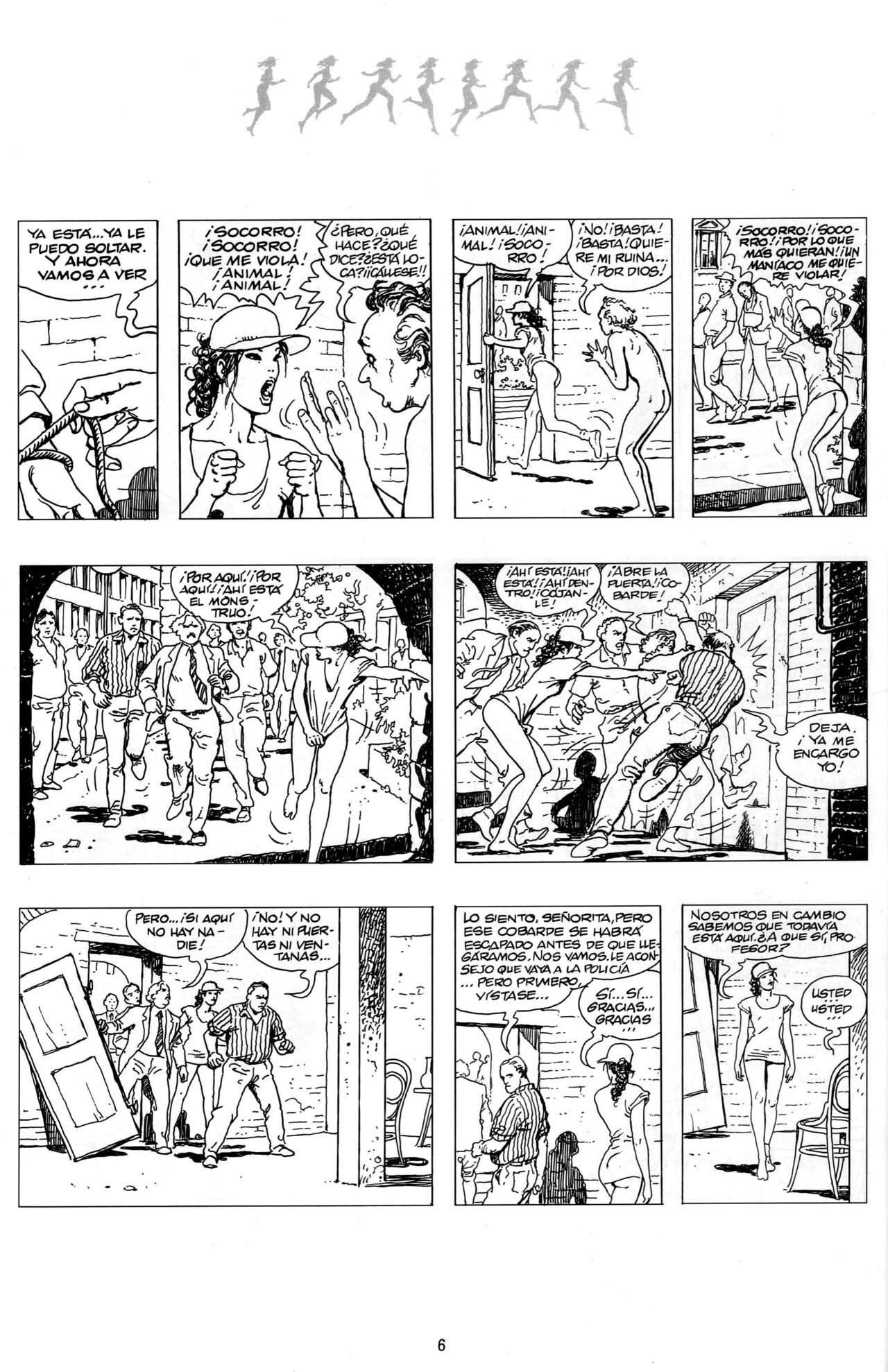 El perfume del invisible y Desnuda por la ciudad #2 page 8 full