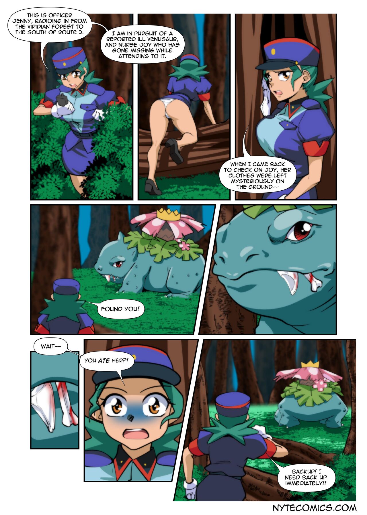 Pokemon: Officer Jenny's Last Call page 3 full