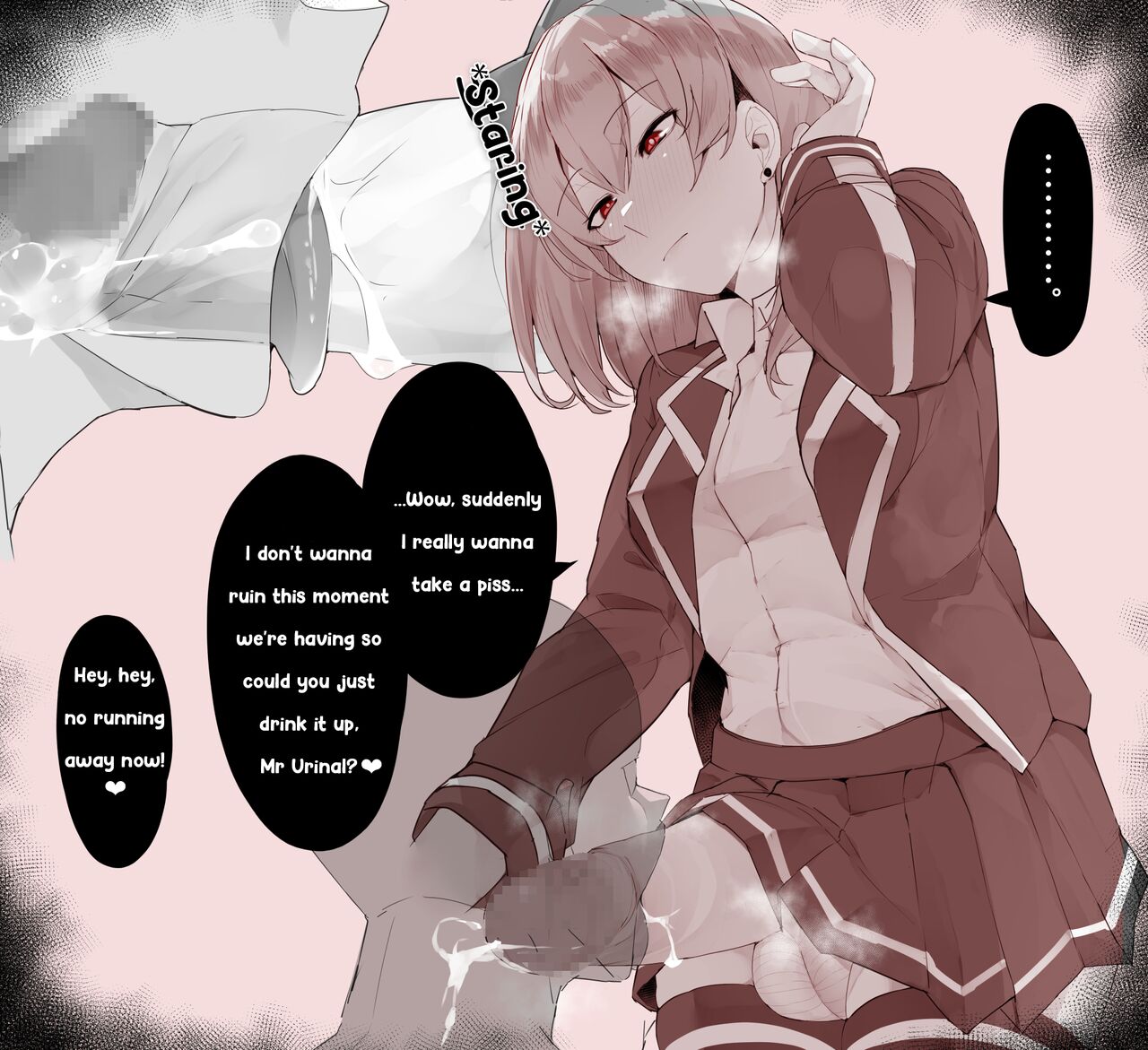 A story about being demoted from boyfriend to the girlfriend's urinal page 8 full