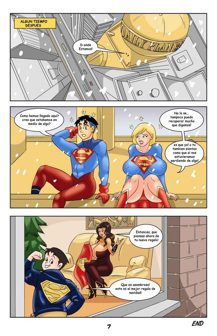 SUPERBOY and SUPERGIRL page 7 full