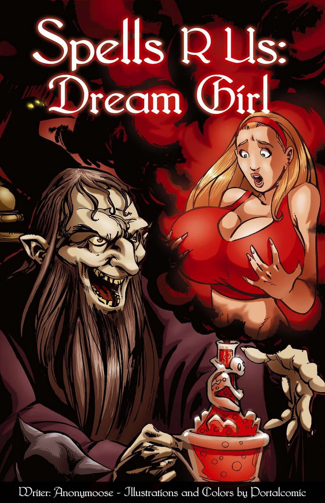 BotComics - Spell's R Us - Dream girl page 1 full