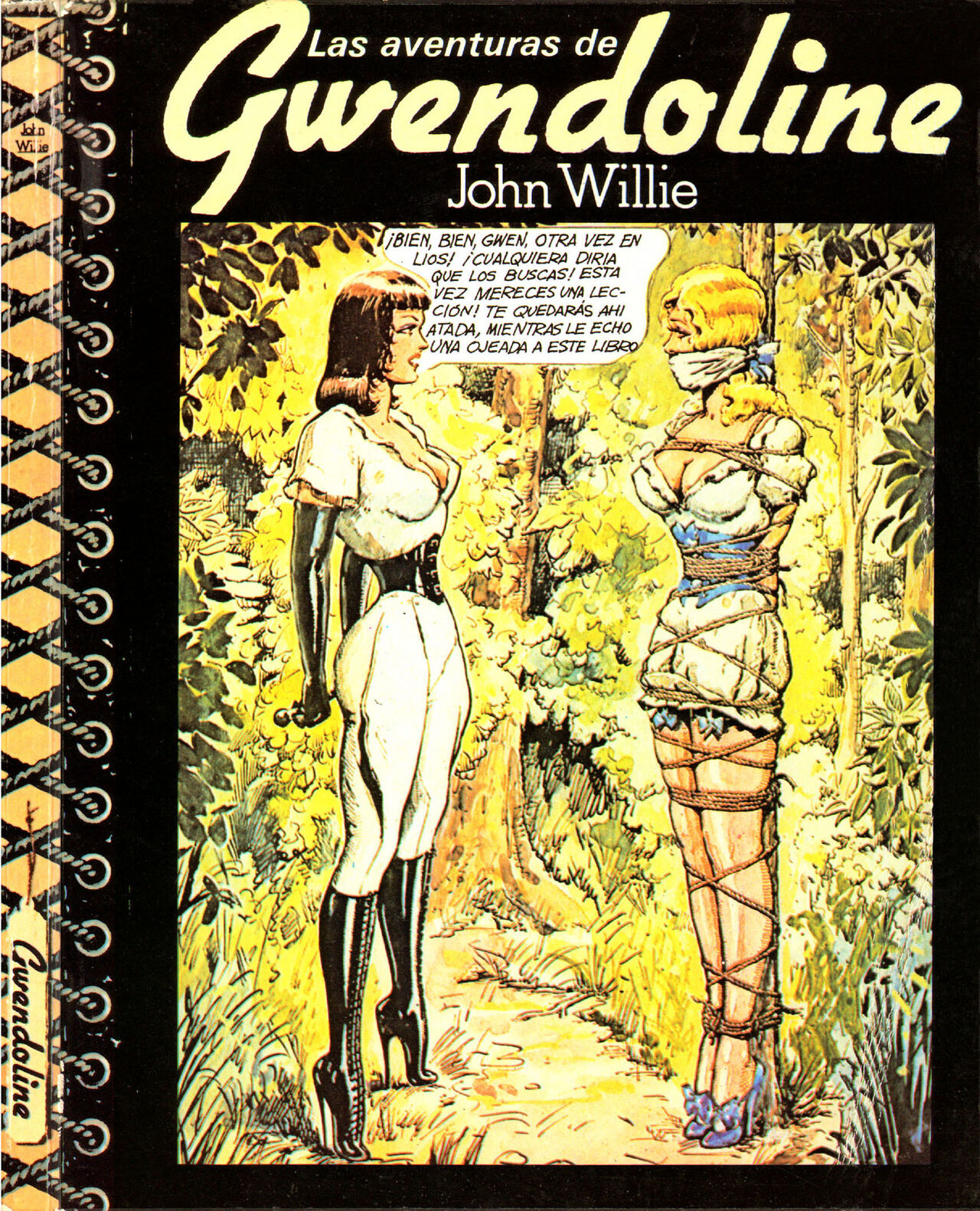 Die Abenteuer der Sweet Gwendoline / Las aventuras de Gwendoline page 1 full