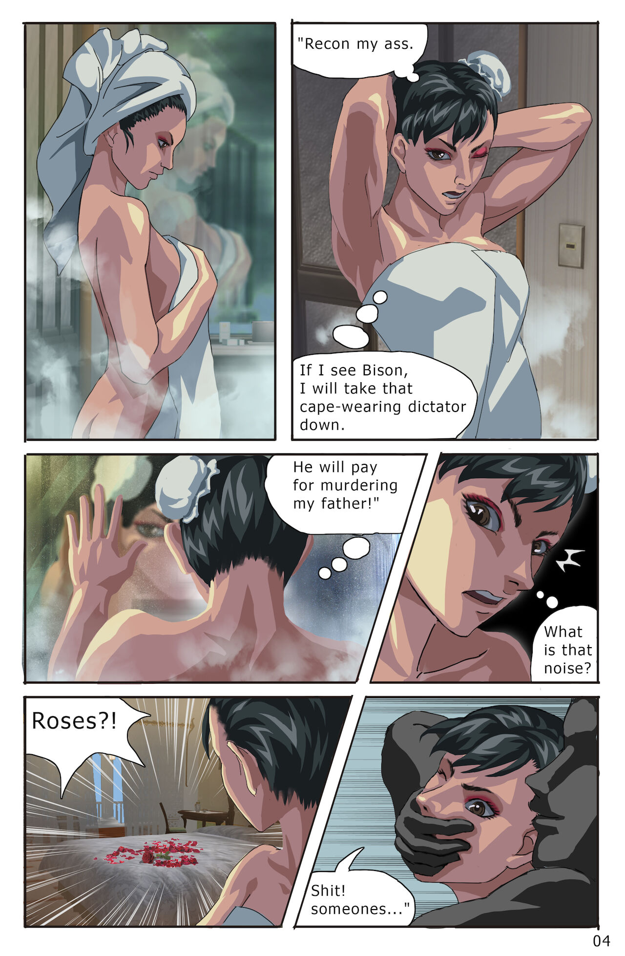 Chun-Li in Peril page 8 full