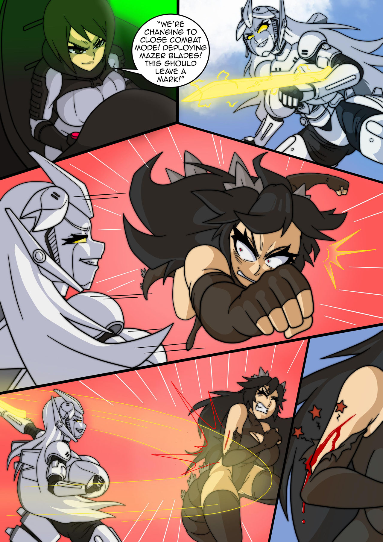 Kaiju Girls Chapter 6 page 6 full
