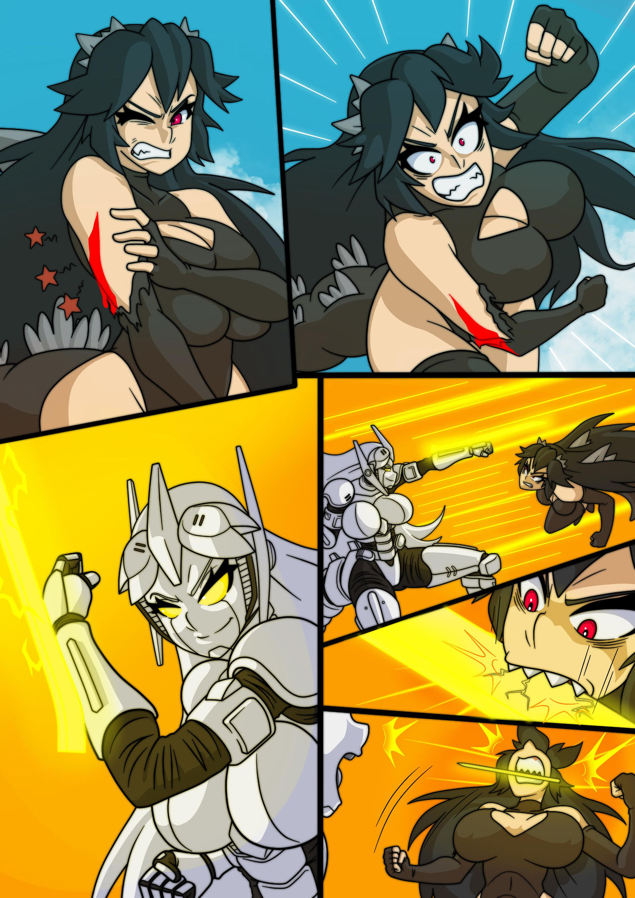 Kaiju Girls Chapter 6 page 7 full