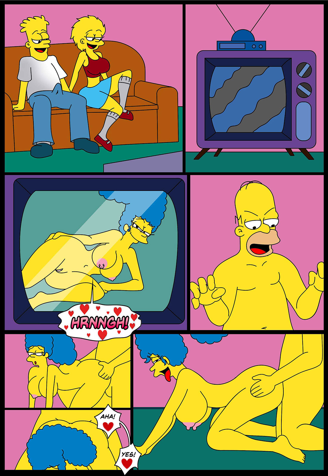 El Video XXX de MARGUE y HOMERO page 3 full
