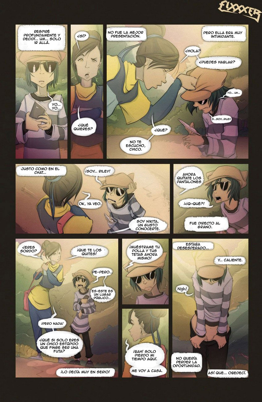 She Is Riley #1-3 page 8 full