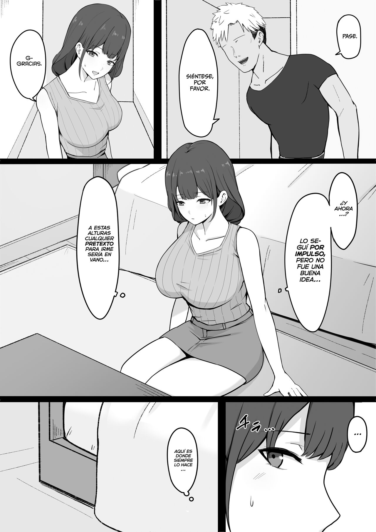 Seiso Hitozuma, Rinjin ni Netorareru | Afanando a la Esposa Perfecta page 8 full