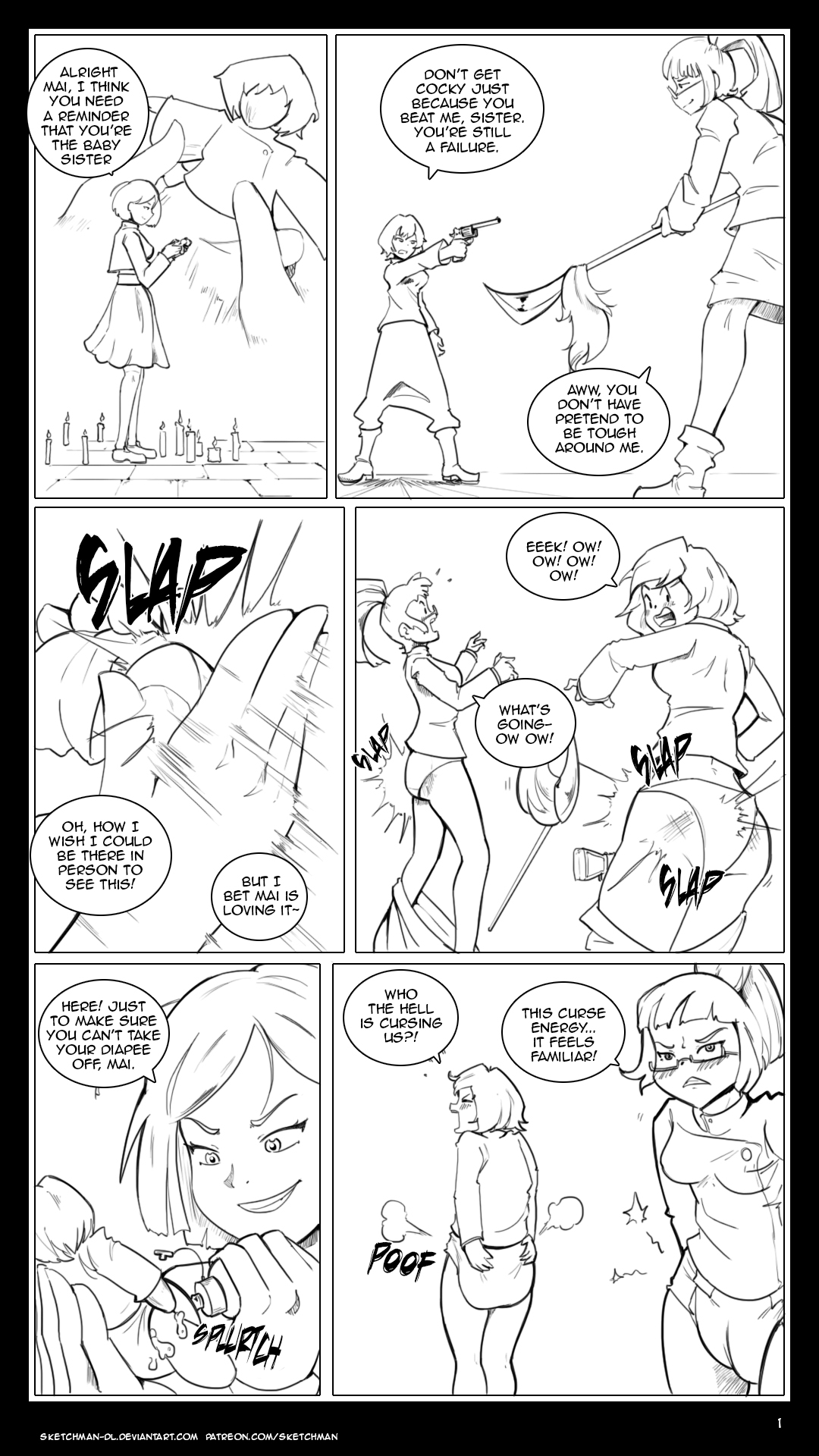 Commission: Twins voodoo page 1 full