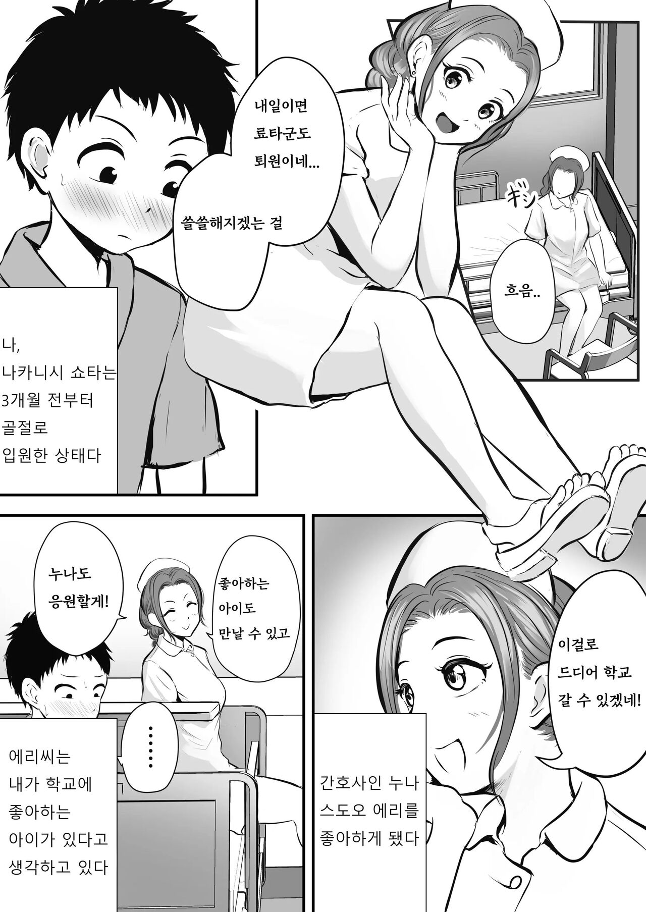Wakazuma Kangoshi no Onee-san o Netoreta Hanashi page 3 full