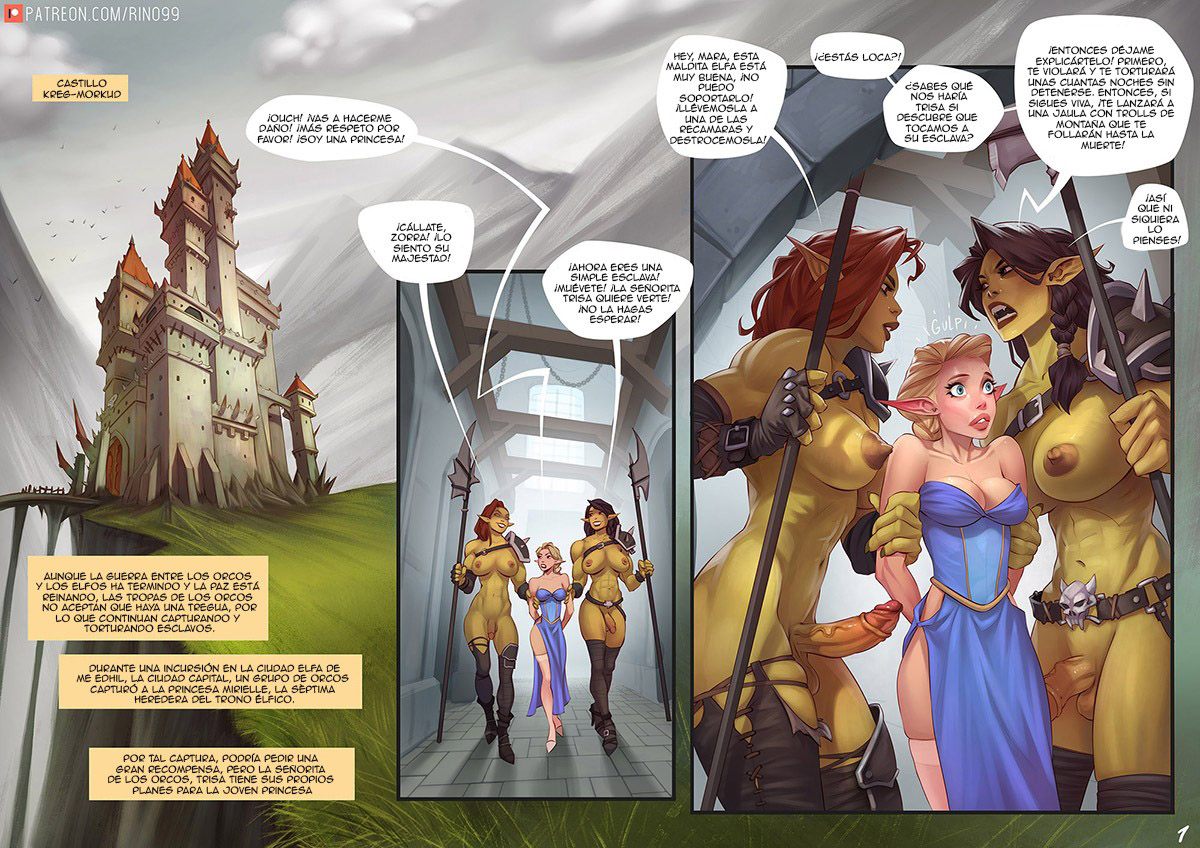 Captive of the Orcs page 2 full