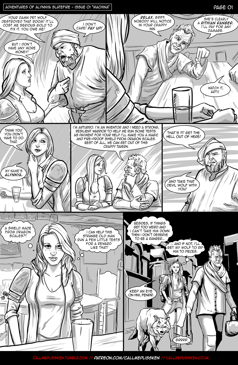 Adventures of Alynnya Slatefire page 2 full