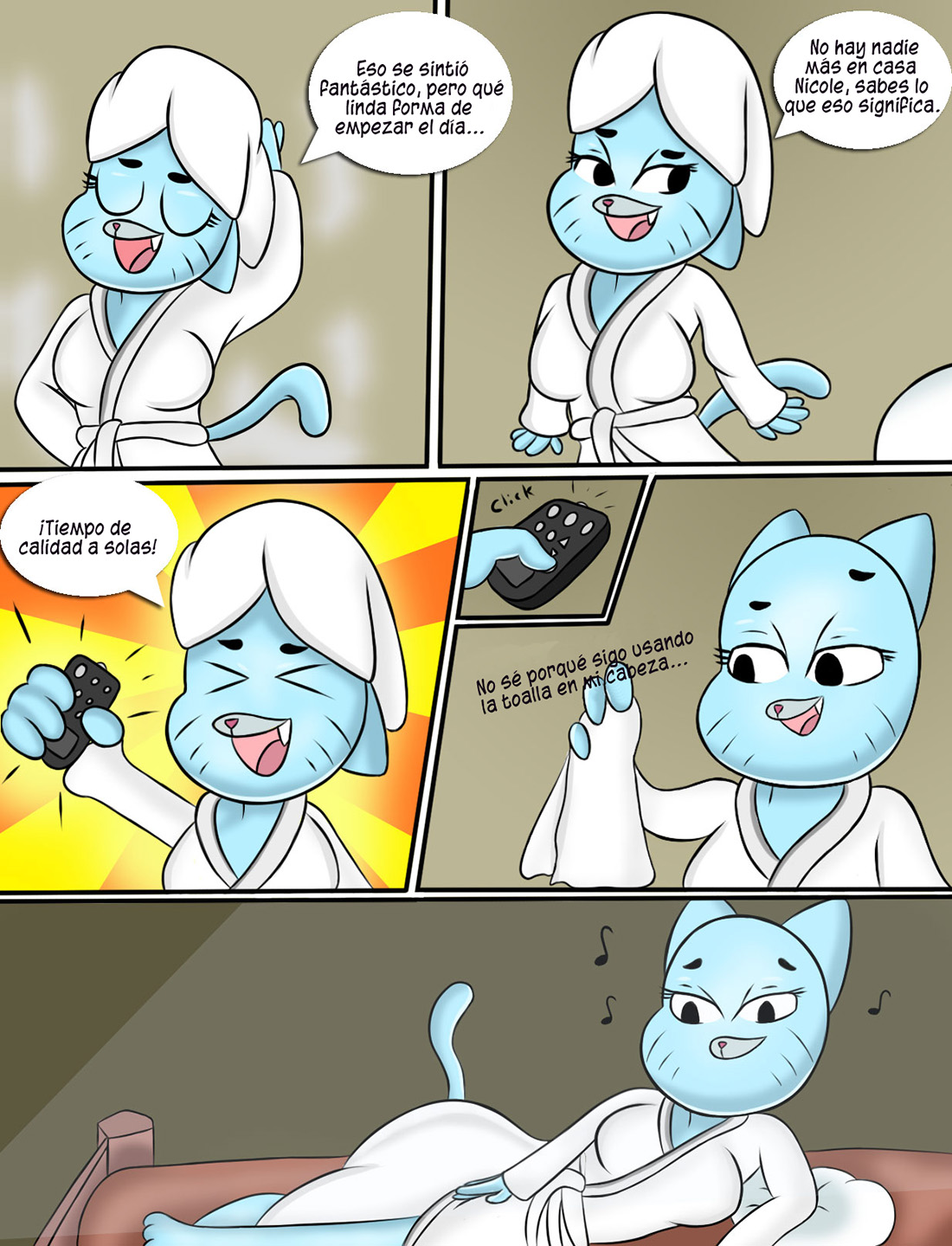 Nicole's Relaxing Day page 2 full