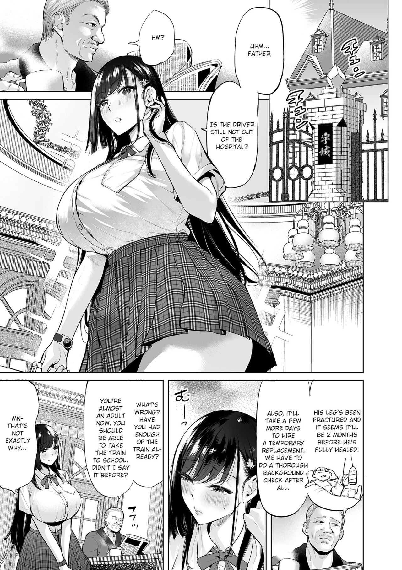Ojou-sama Chikan Train page 5 full