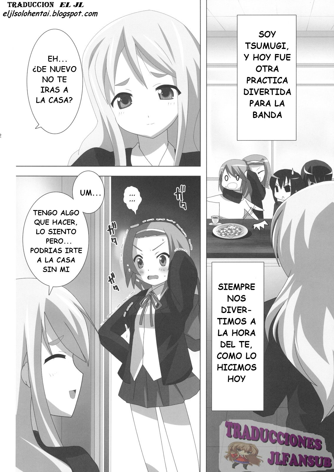 K-ON Bon 2!? -Mio to Azusa- page 3 full