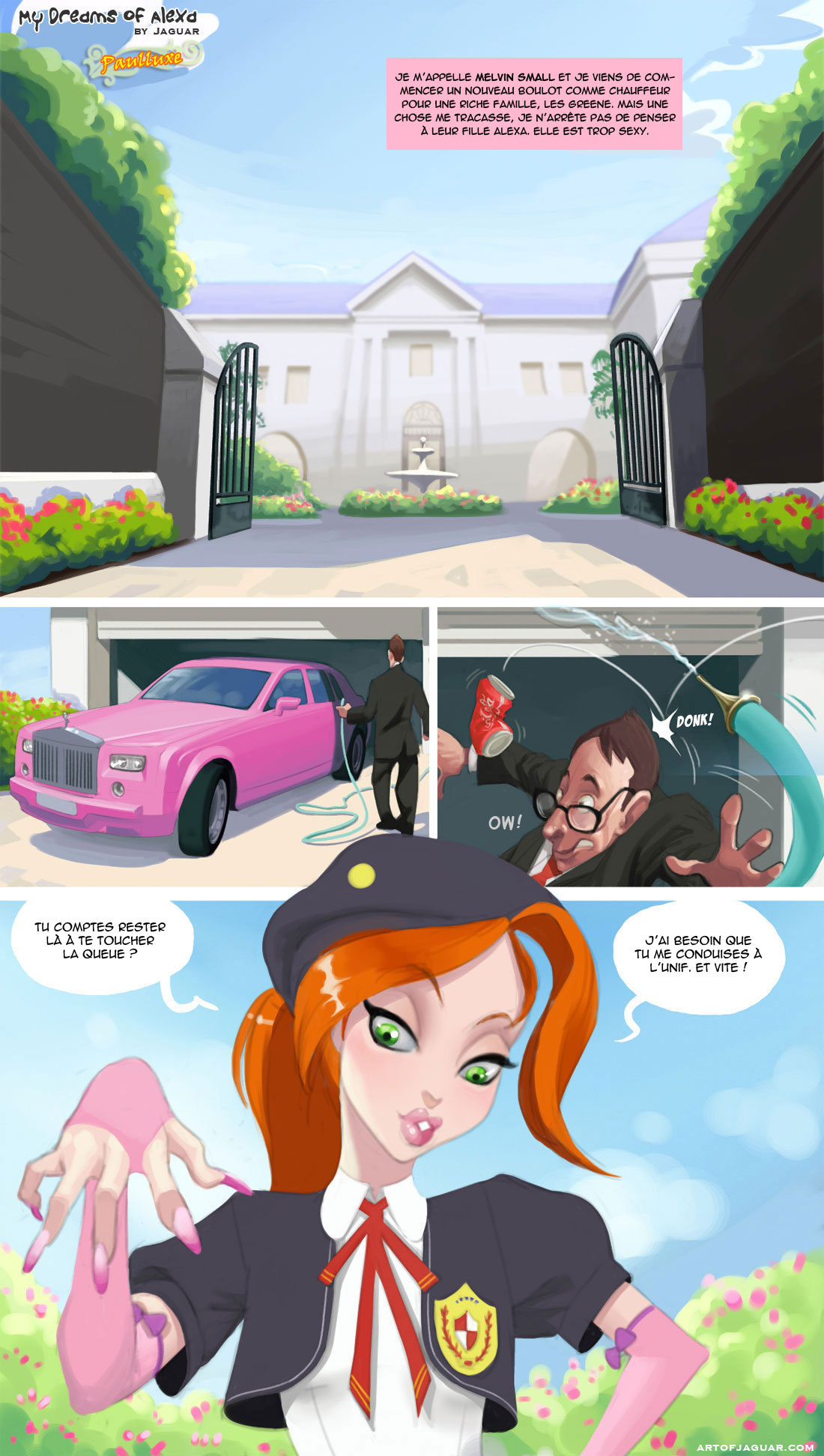 Rich Bitch 1 - My Dreams of Alexa page 1 full