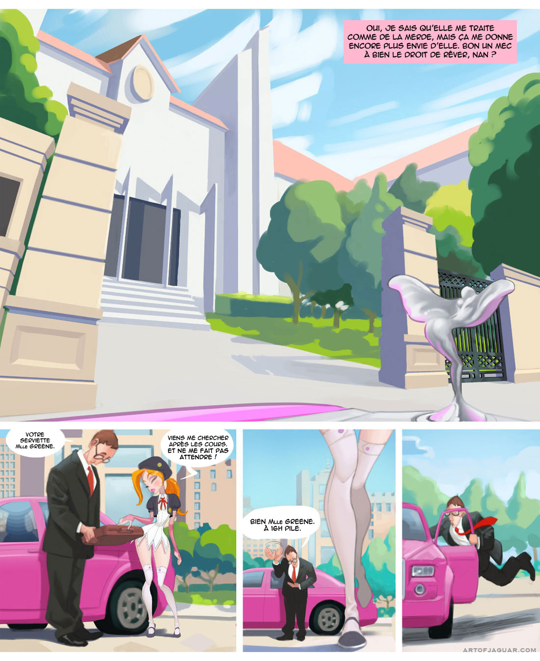 Rich Bitch 1 - My Dreams of Alexa page 3 full