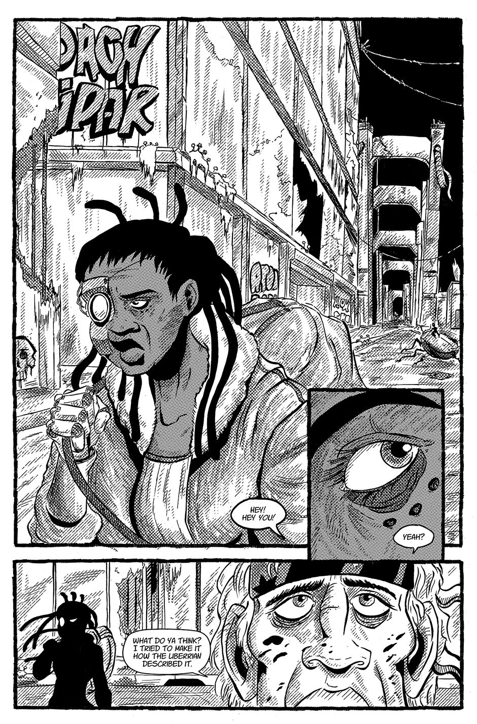 The Last Aviatrix Issue 1 by Buster Cagle page 7 full