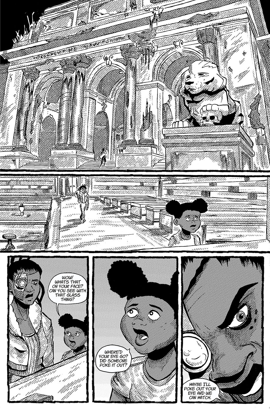The Last Aviatrix Issue 1 by Buster Cagle page 9 full