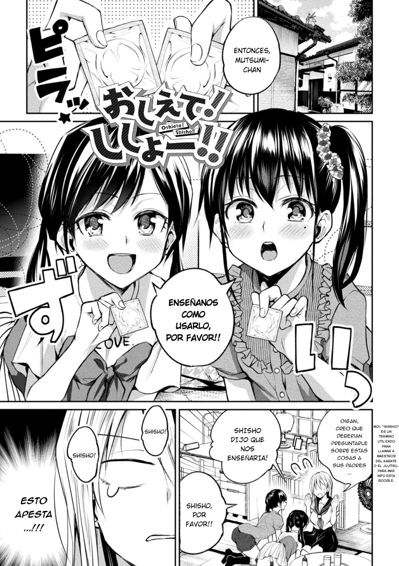 Oshiete! Shishou!!! page 1 full