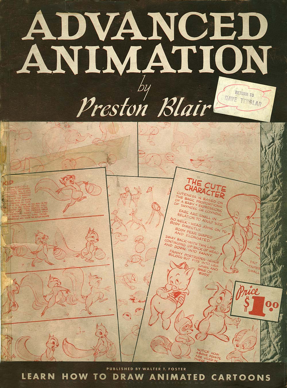 Advanced Animaton by Preston Blair page 1 full