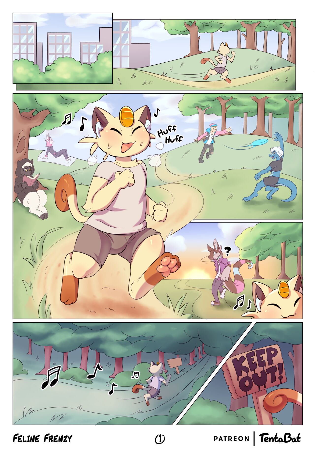 Feline Frenzy page 2 full