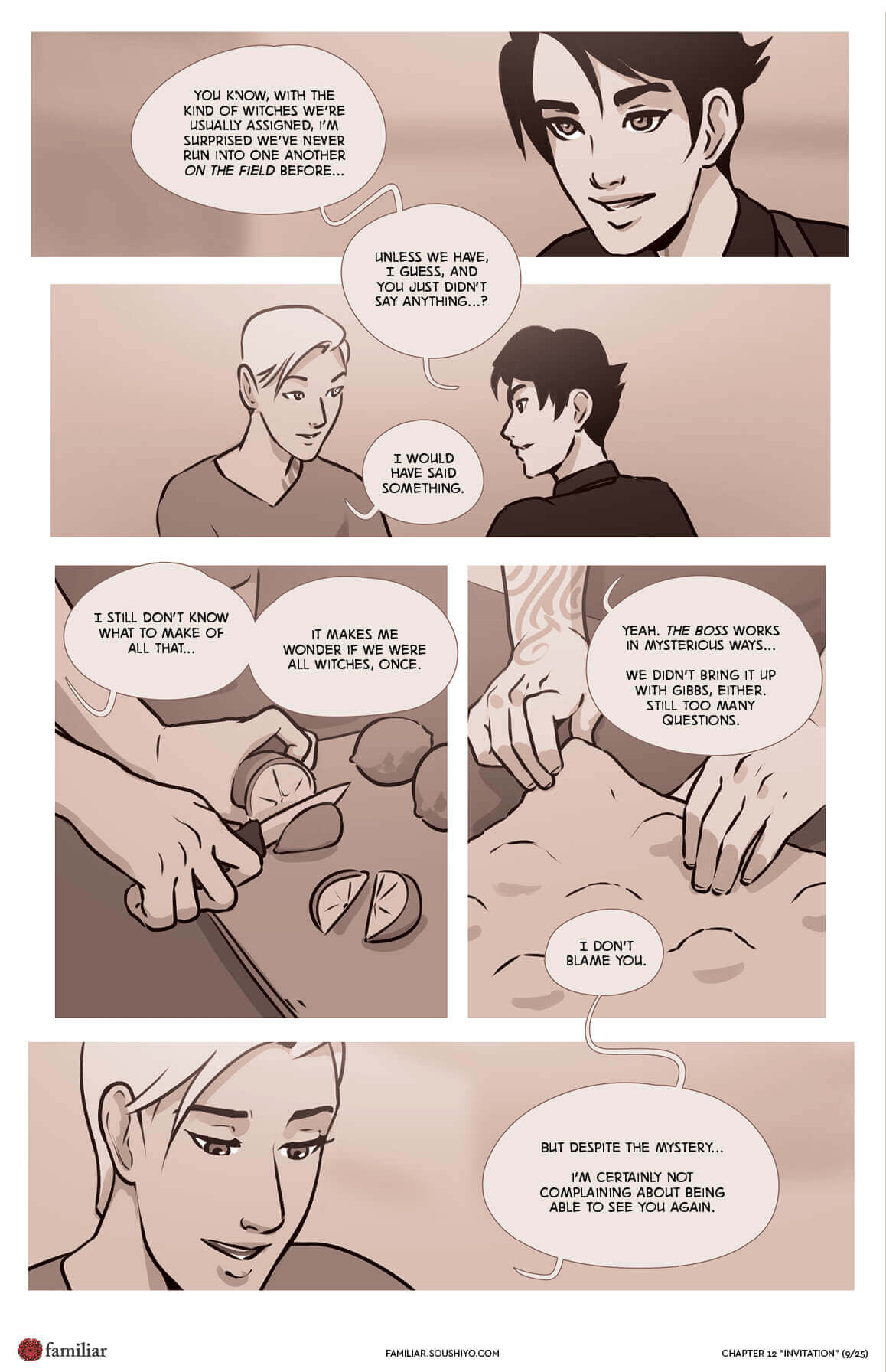 Familiar  - Act 2 - Chapter 12 - Invitation - english page 10 full