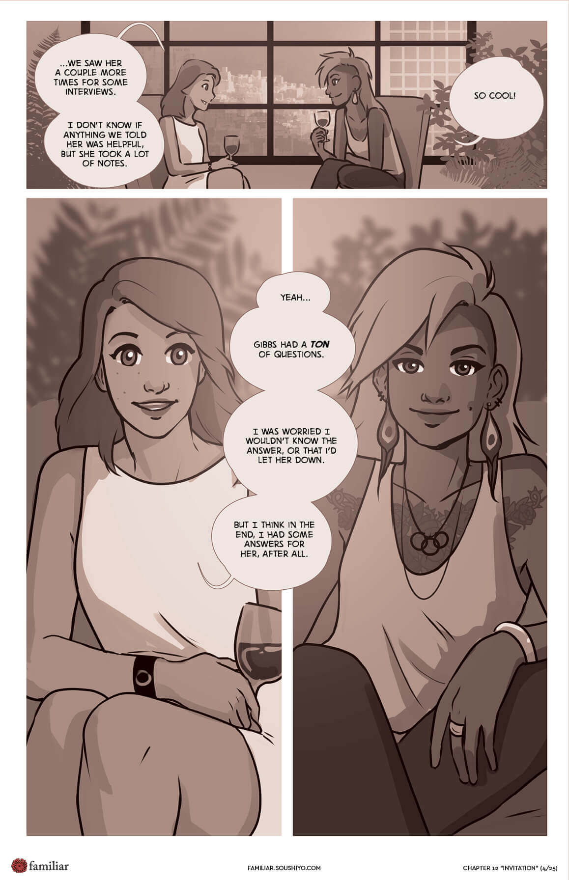 Familiar  - Act 2 - Chapter 12 - Invitation - english page 5 full
