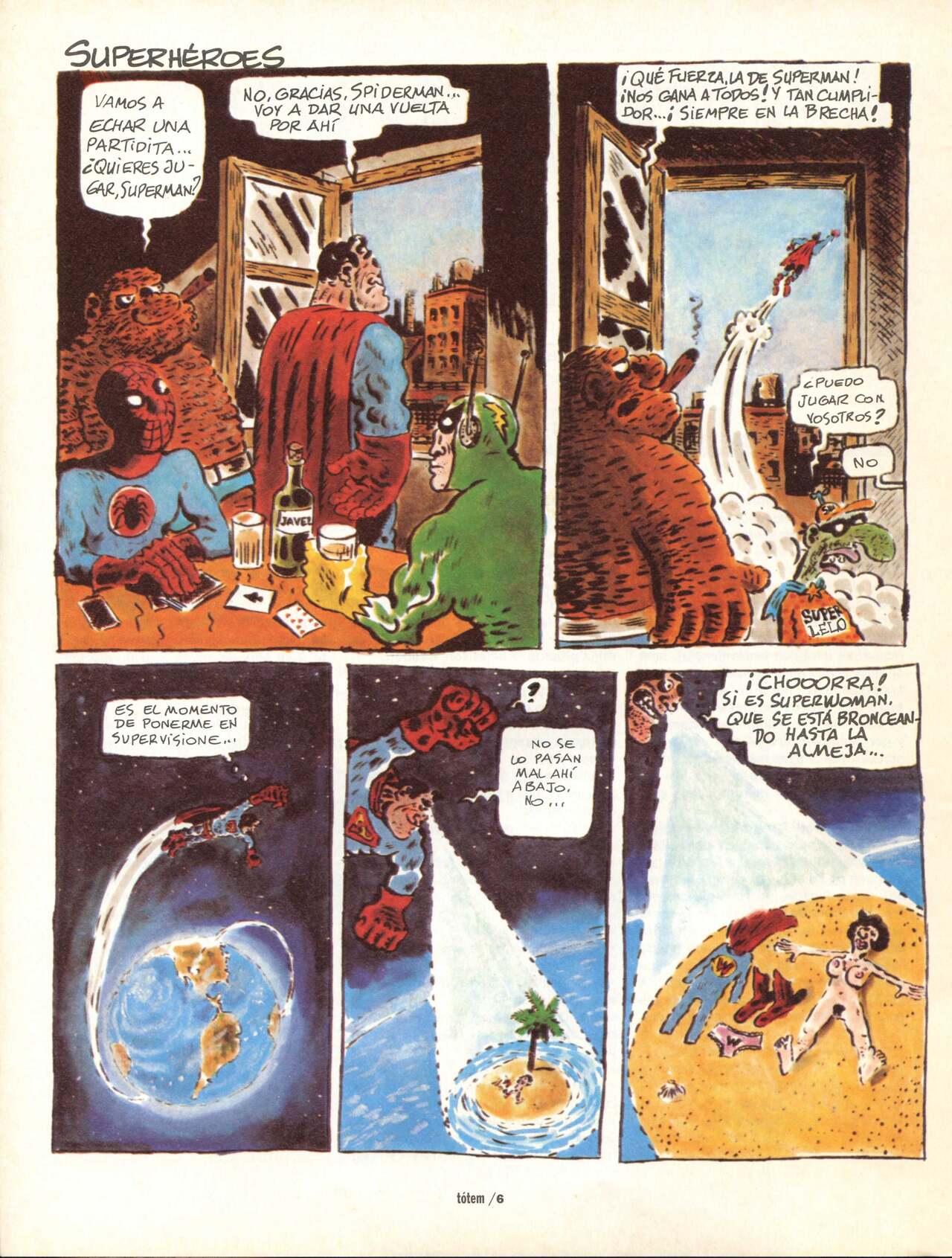 TOTEM- La revista estrella del comic 1-8 page 6 full