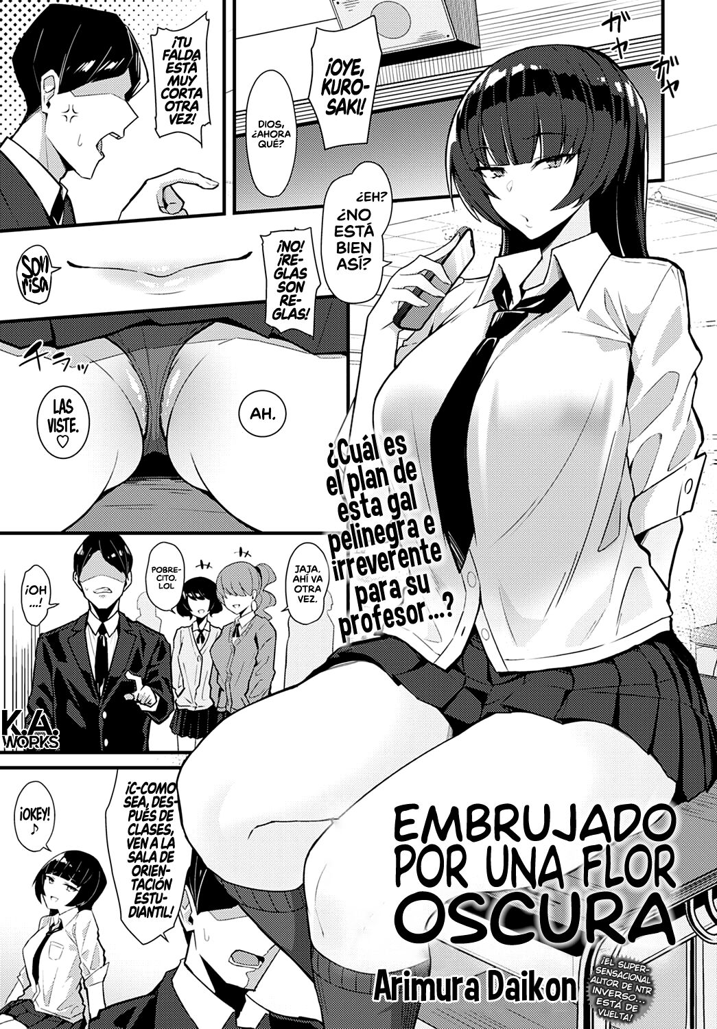 Kuroi Hana ni Miirarete | Embrujado por una flor oscura page 1 full