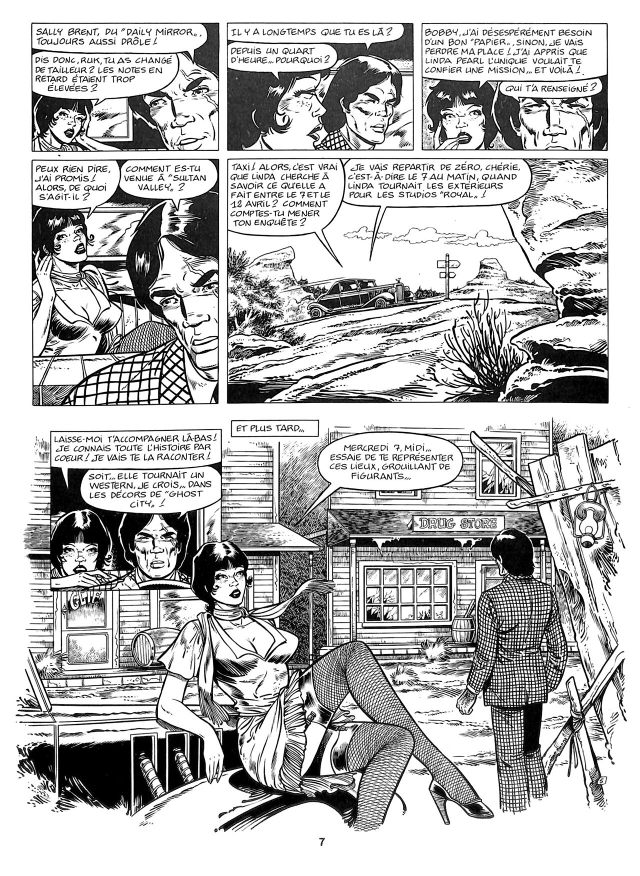 Le Privé - $... Comme Sang page 9 full