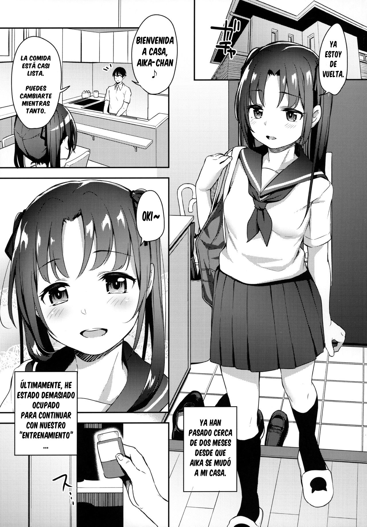 Aika to Oji-san ~Hanayome Shugyou Suiminkan~ 2 page 4 full