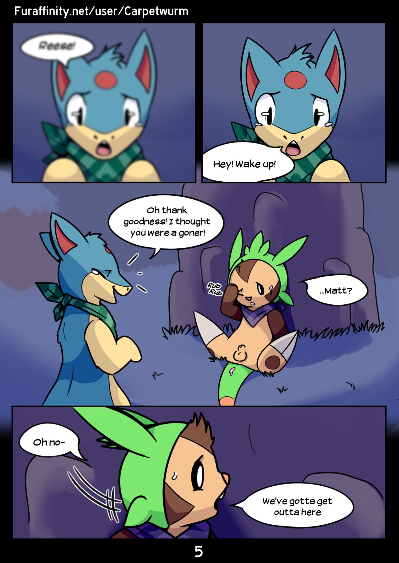 Sticky Situation page 5 full