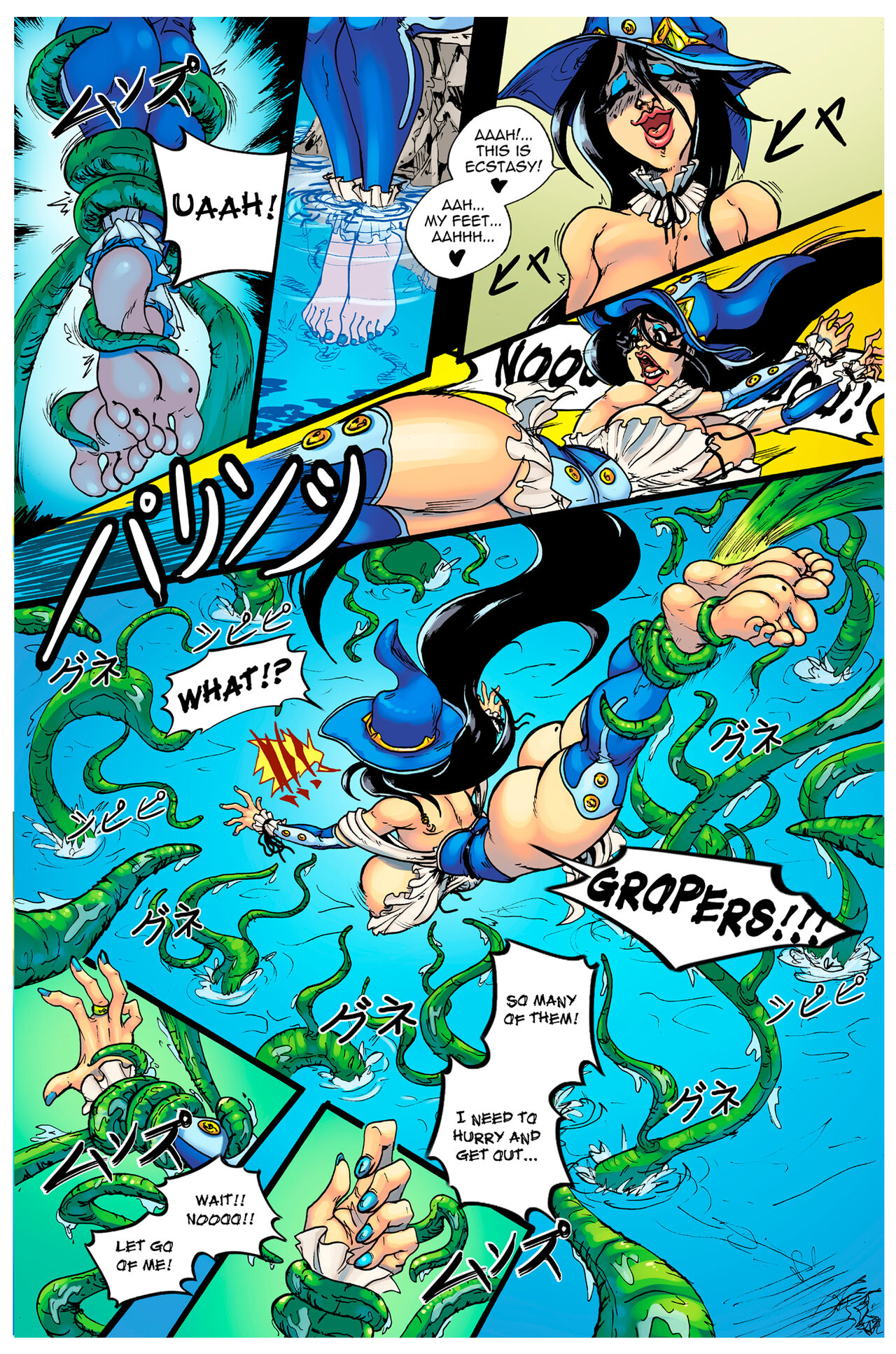 Unfortunate Events of Segora the Witch issue 1 page 4 full