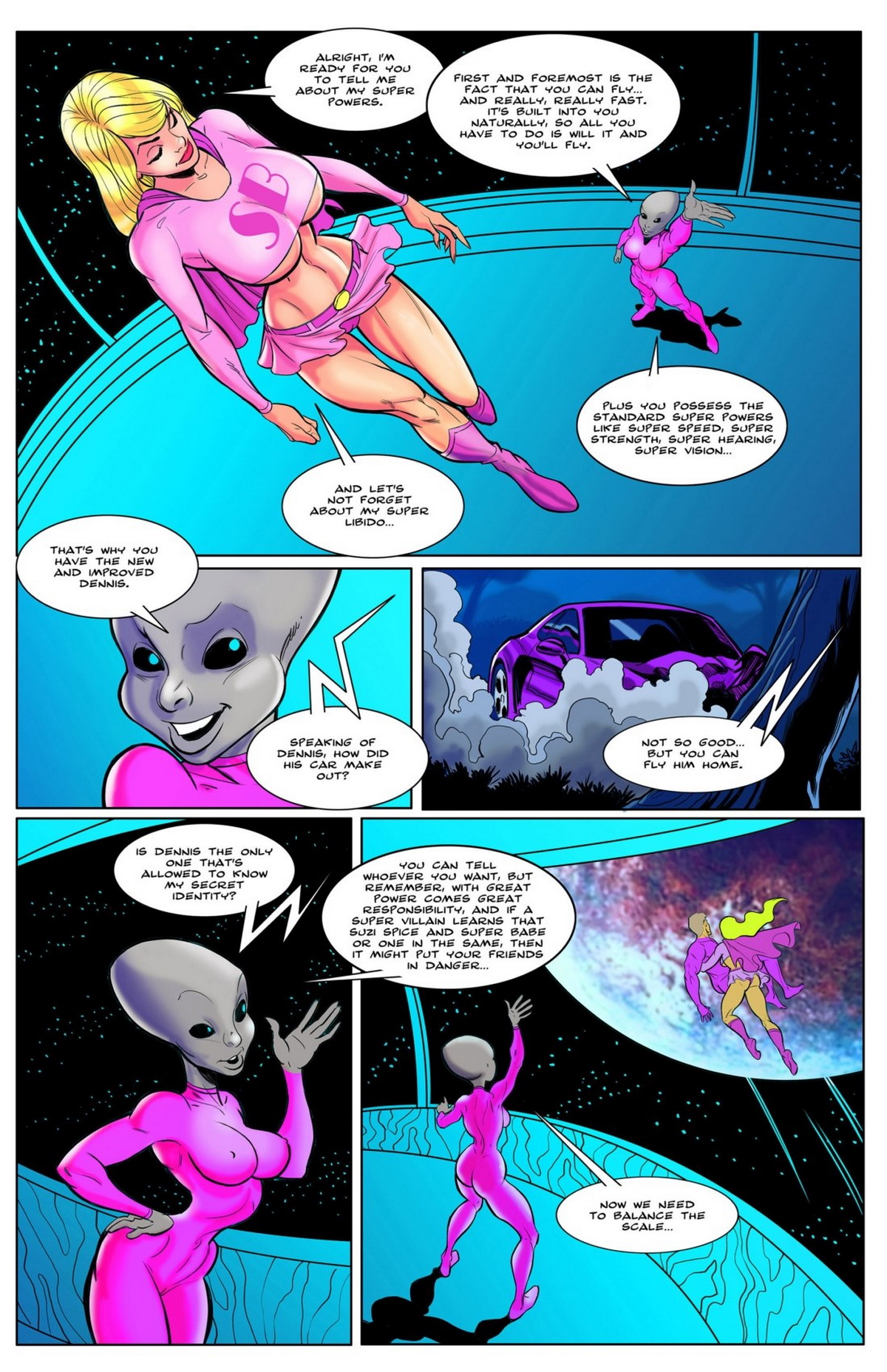 BotComics - The origin of Super-Bimbo page 10 full
