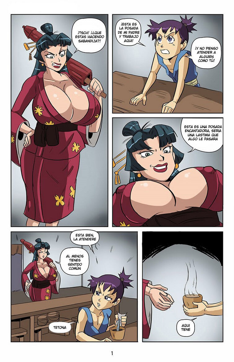 Big Trouble at the Little Inn page 1 full