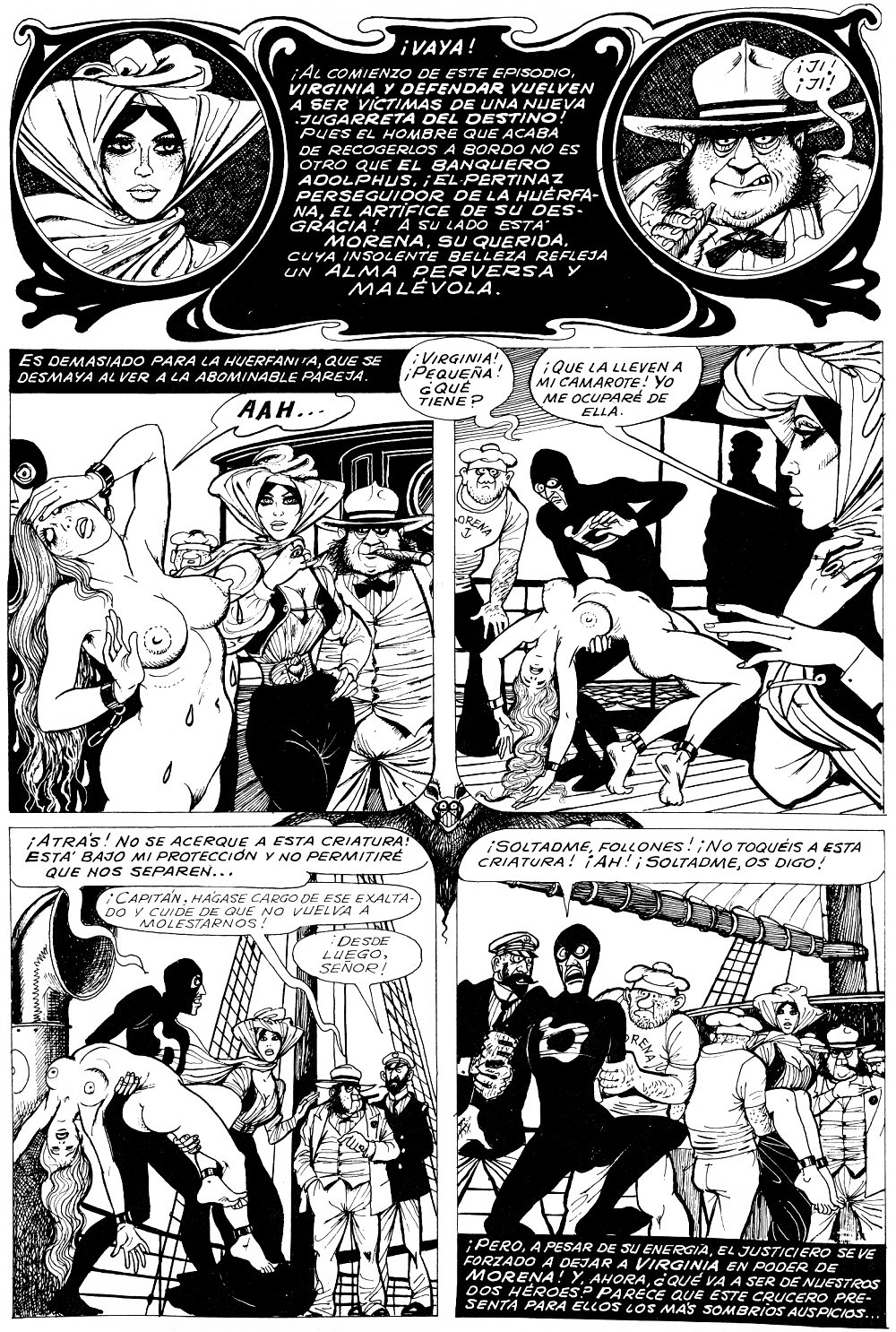 Las tribulaciones de Virginia 3 - El crucero infernal page 6 full