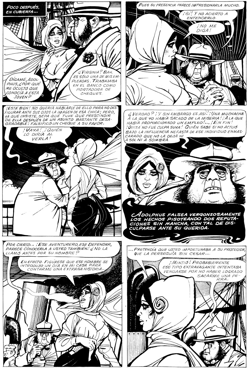 Las tribulaciones de Virginia 3 - El crucero infernal page 8 full