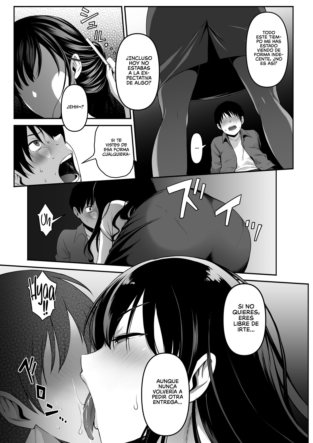 Takuhaikun ga Yarareta! ~ Hatsujou o Nesan ga Neratteita Otodokemono wa Oredeshita ~ | ¡El Repartidor ha sido engañado! ~El Paquete que esa Mujer Pervertida Estaba Esperando era Yo~ page 10 full
