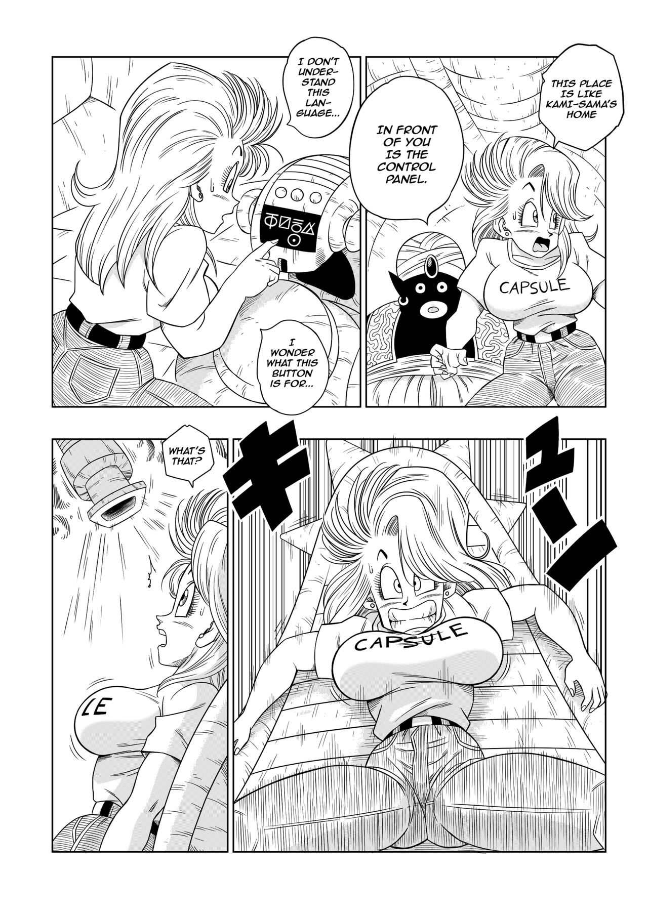 Bulma Meets Mr.Popo - Sex inside the Mysterious Spaceship! - Page 6 -  IMHentai