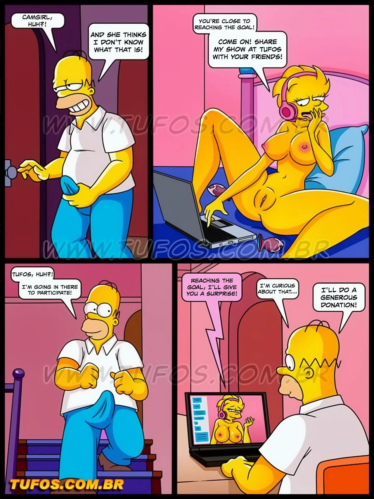 Os Simptoons 39 – Live sex on Webcam – Tufos - english page 4 full
