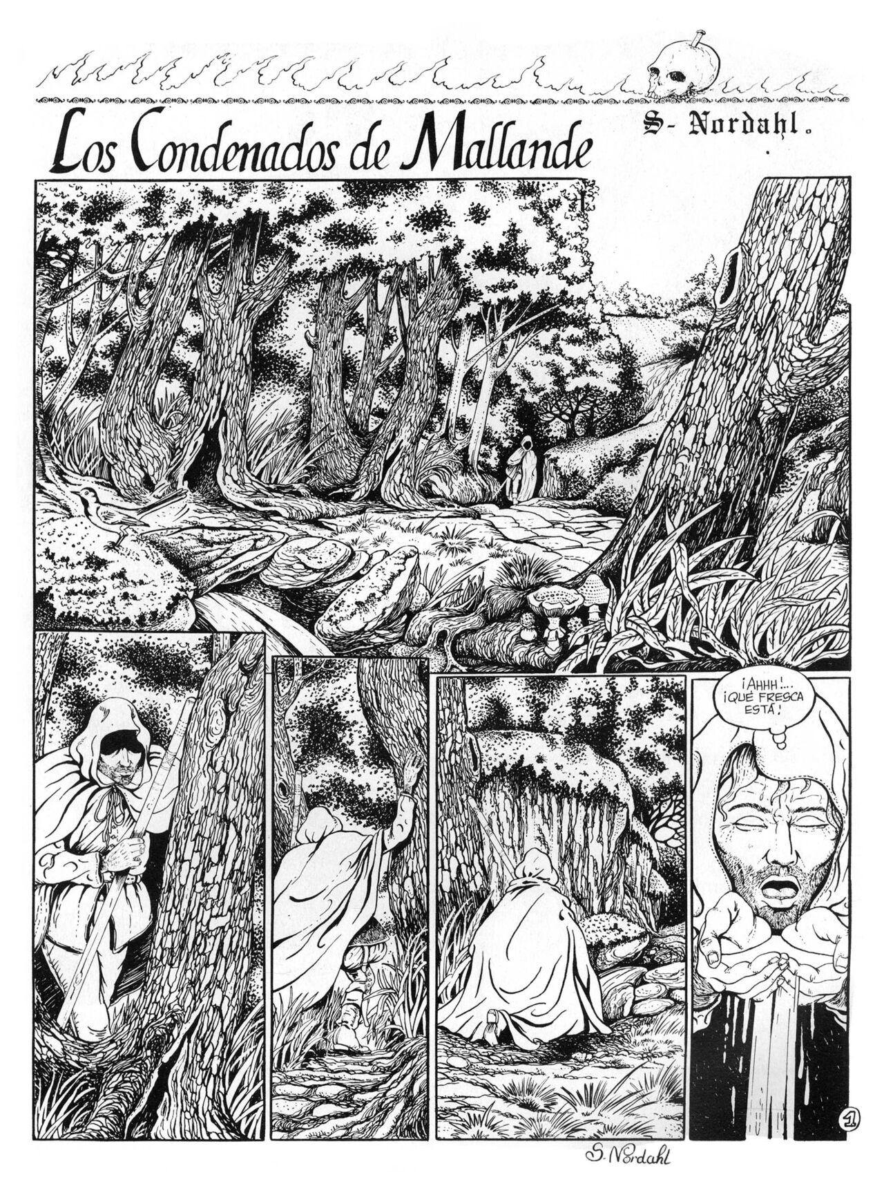 Les damnés de Mallande / Los Condenados de Mallande page 2 full