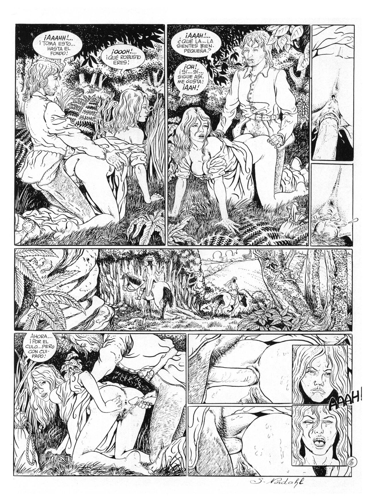 Les damnés de Mallande / Los Condenados de Mallande page 7 full