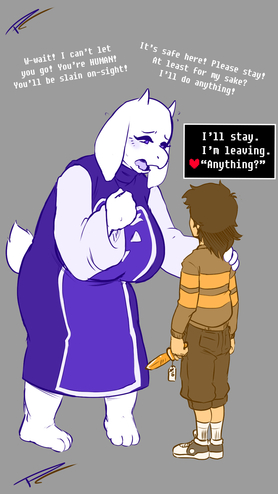 Toriel's Offer page 1 full
